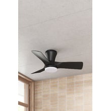 Kiwi 80cm DC Low Profile Ceiling Fan with LED Light